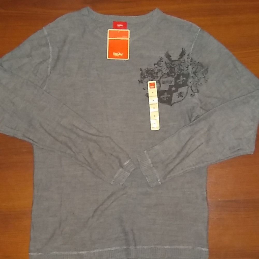 New Men's Mossimo Gray Sweater M